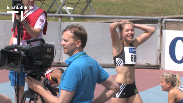 Gina Lückenkemper rennt neuen Meetingrekord