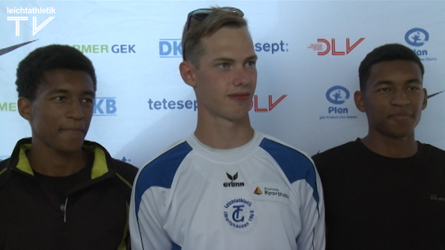 400 Meter-Trio im Interview