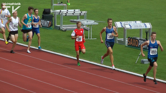 Maximilian Sluka mit offensivem Titellauf