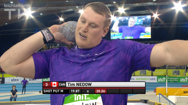 20,89 Meter für Tim Nedow