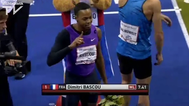 7,41 Sekunden: Dimitri Bascou glänzt mit…