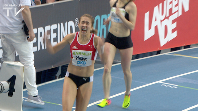 Die 200-Meter-Show der Rebekka Haase