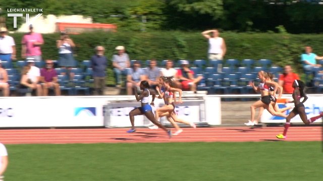 Keshia Kwadwo haut 11,38 Sekunden raus