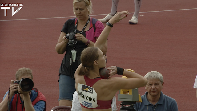 Mareike Arndt schrammt hauchdünn an…