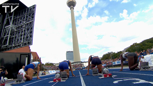 Knappe Sprintentscheidung der Frauen bei…