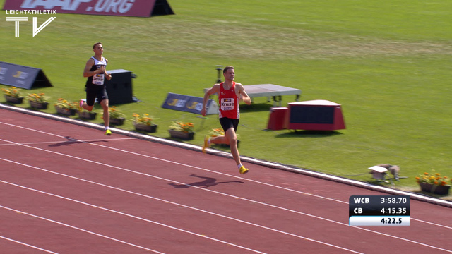 Nils Kruse mit starkem Finish über 1.500 Meter