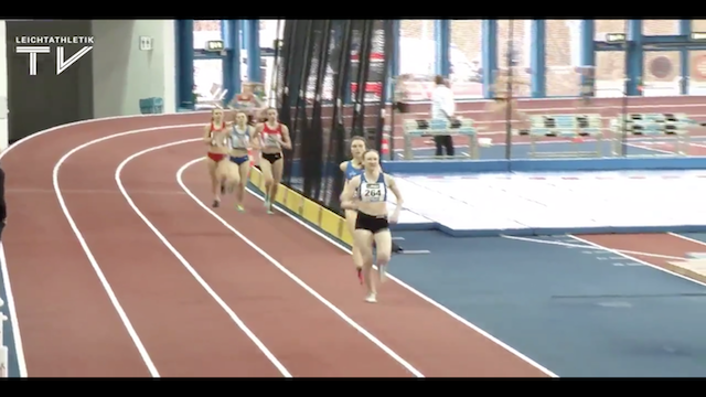 Lisa Hausdorf mit starker Schlussphase