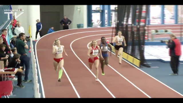 Lara-Noelle Steinbrecher klar voraus