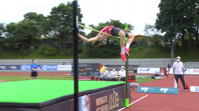 Jonas Wagner fliegt in Leverkusen über 2,27…