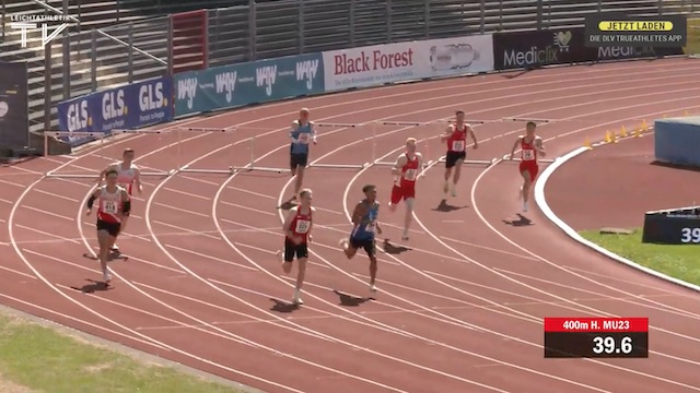 Lennart Roos mit Klasse-Finish zu Gold