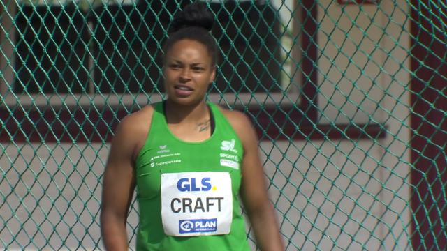 Shanice Craft feiert Sieg in Leverkusen