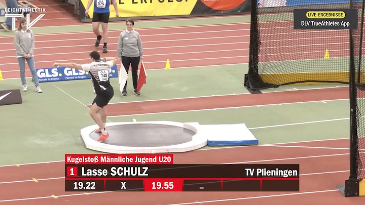 Lasse Schulz kratzt an 20-Meter-Marke