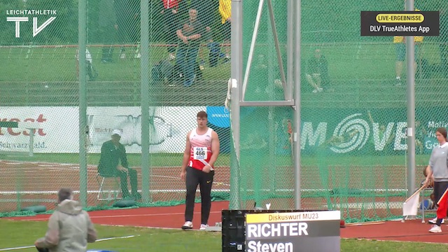 Schwierige Bedingungen für Steven Richter