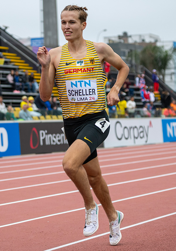 Sportler in Aktion