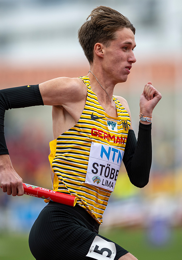 Sportler in Aktion