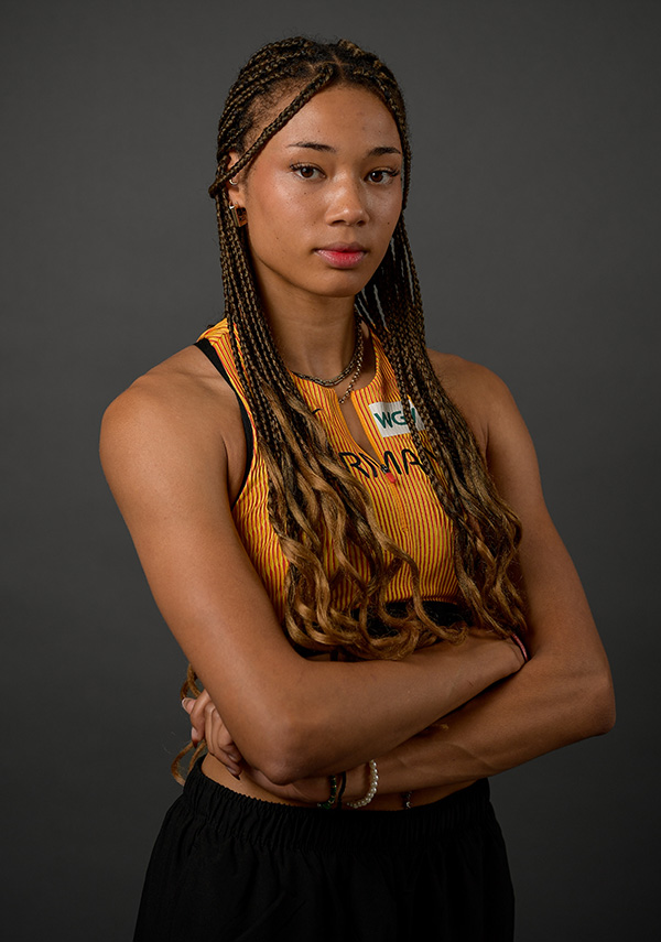 Portrait des Sportlers