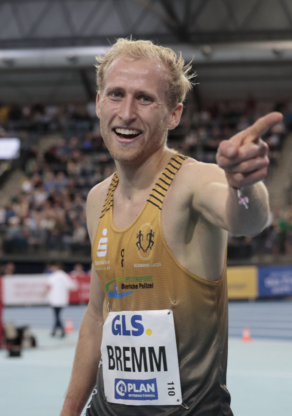 Portrait des Sportlers