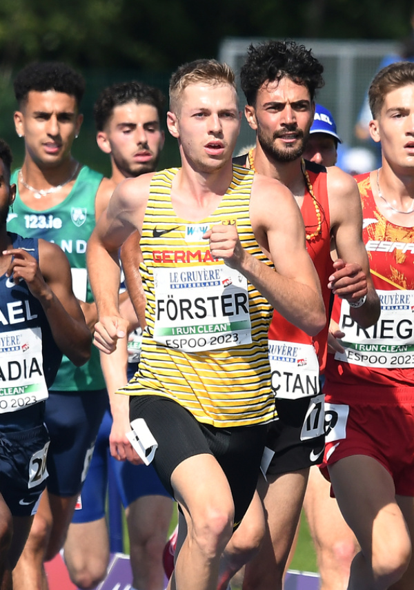 Portrait des Sportlers