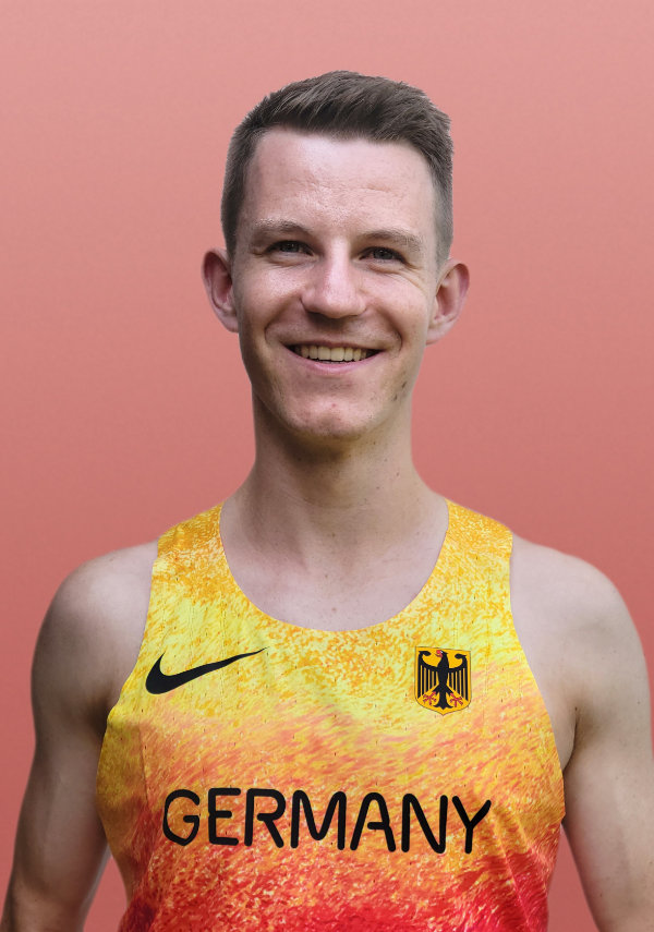 Portrait des Sportlers