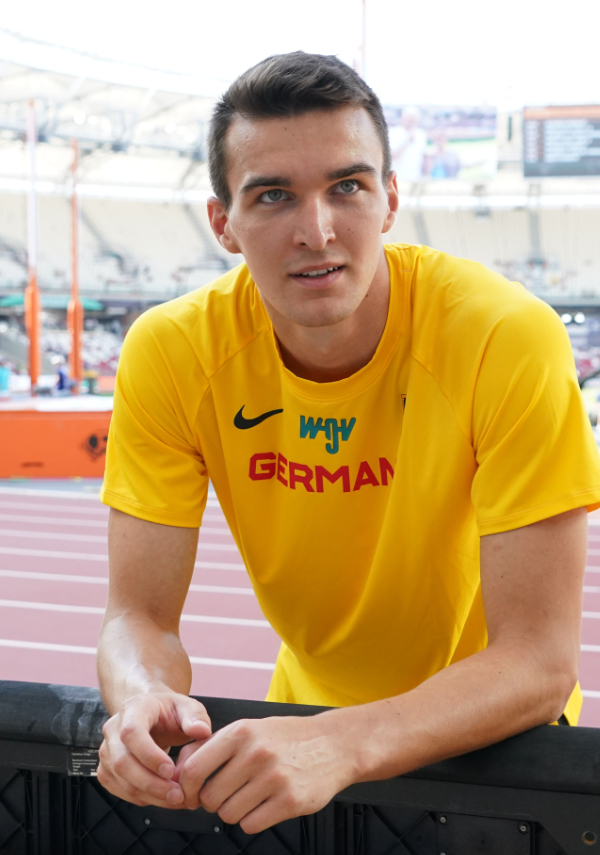 Portrait des Sportlers