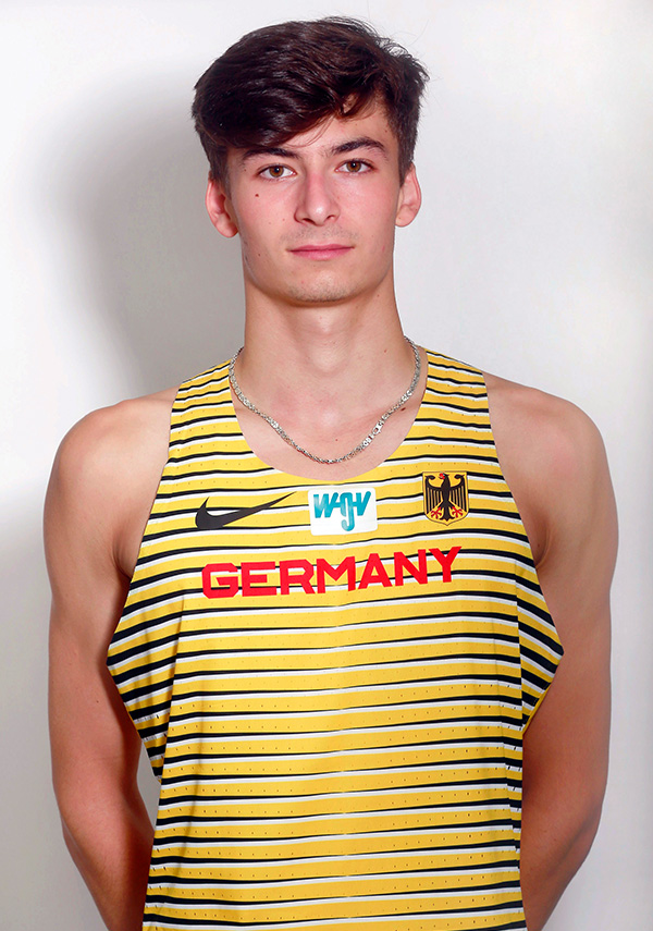 Portrait des Sportlers