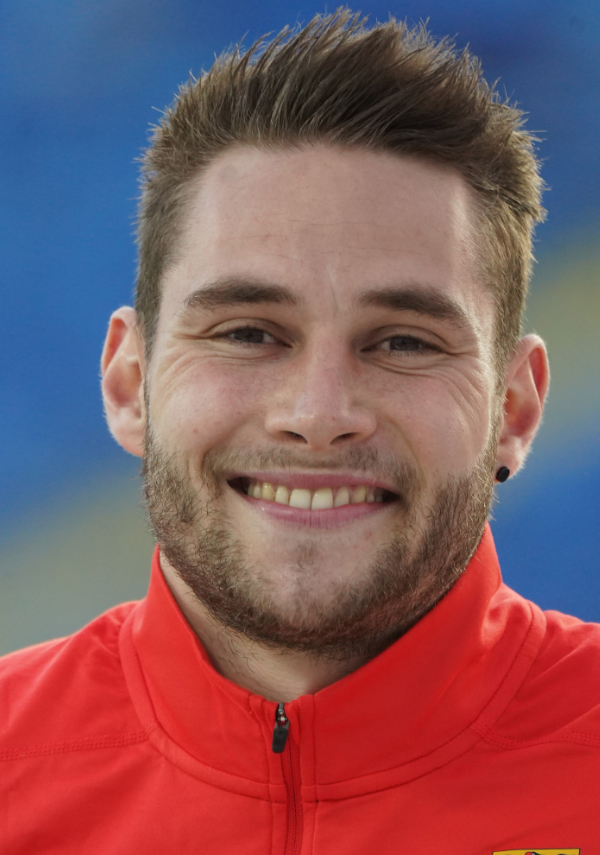 Portrait des Sportlers
